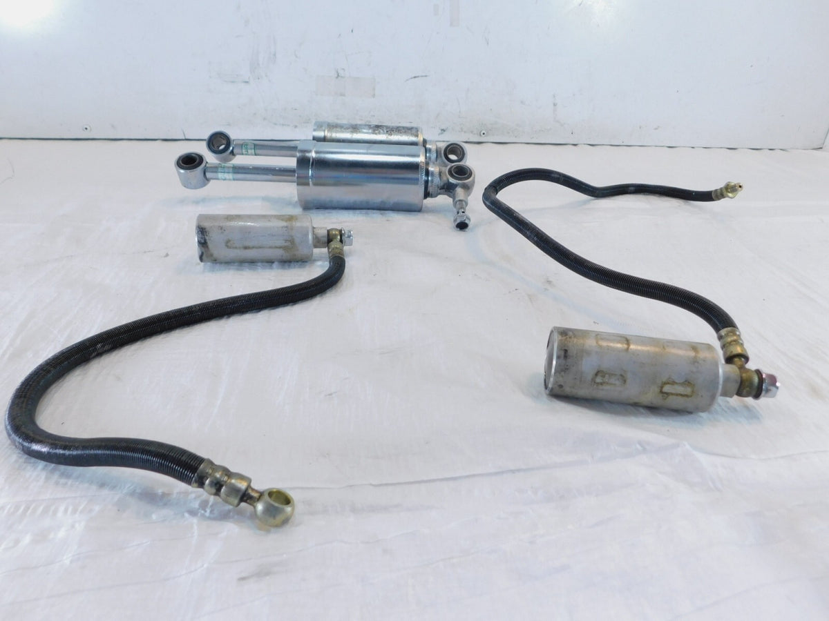 87-1988 Harley EVO Softail Heritage Classic & Custom Chrome Rear Shock Absorbers - C3 Cycle