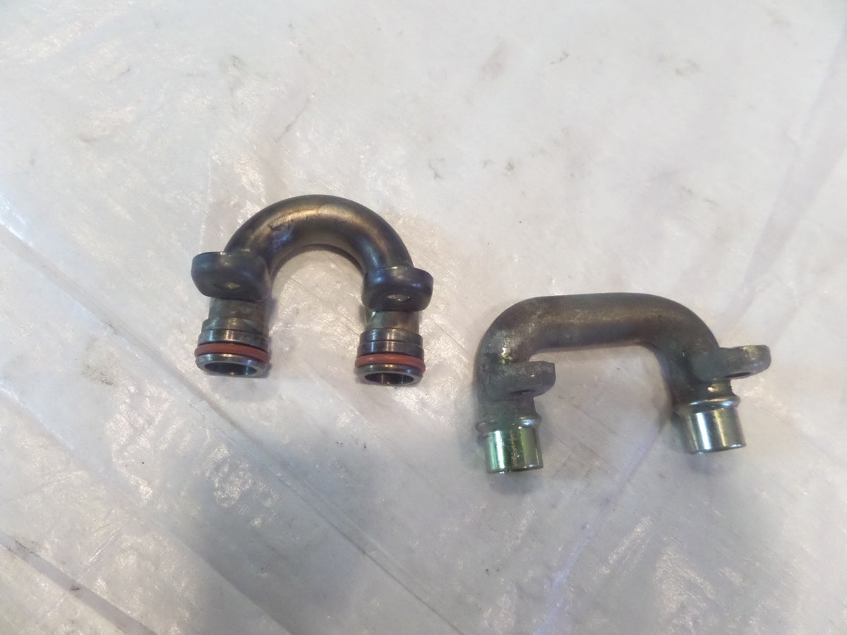 2001 & 2002 Yamaha YZFR6 R6 Engine Motor Crankcase & Oil Pump Hose Line Pipes - C3 Cycle