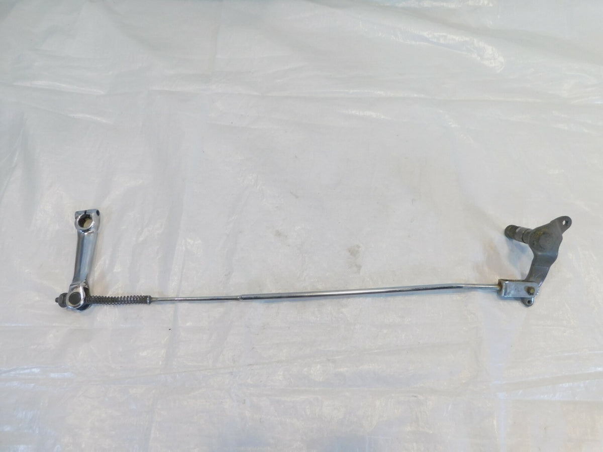 89-98 Honda PC800 Pacific Coast 800 Brake Pedal Pivot Shaft & Linkage Rod Shafts - C3 Cycle