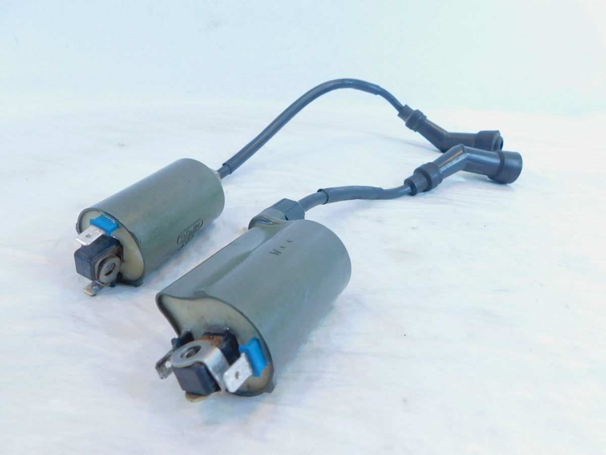 Honda NT700 NT700V NT700VA Deauville Front & Rear Ignition Coils w/ Plug Wires - C3 Cycle