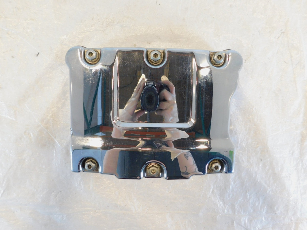 Harley Davidson Touring Dyna & Softail Chrome Cylinder Head Rocker Arm Box & Lid - C3 Cycle