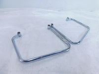 2008 08 Yamaha V-Star XVS650 650 Custom Left/Right Saddlebag Luggage Rail Mounts - C3 Cycle