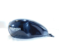 2019-2020 Triumph Street Twin 900 Black Gas Petrol Fuel Tank Reservoir - Dented - C3 Cycle