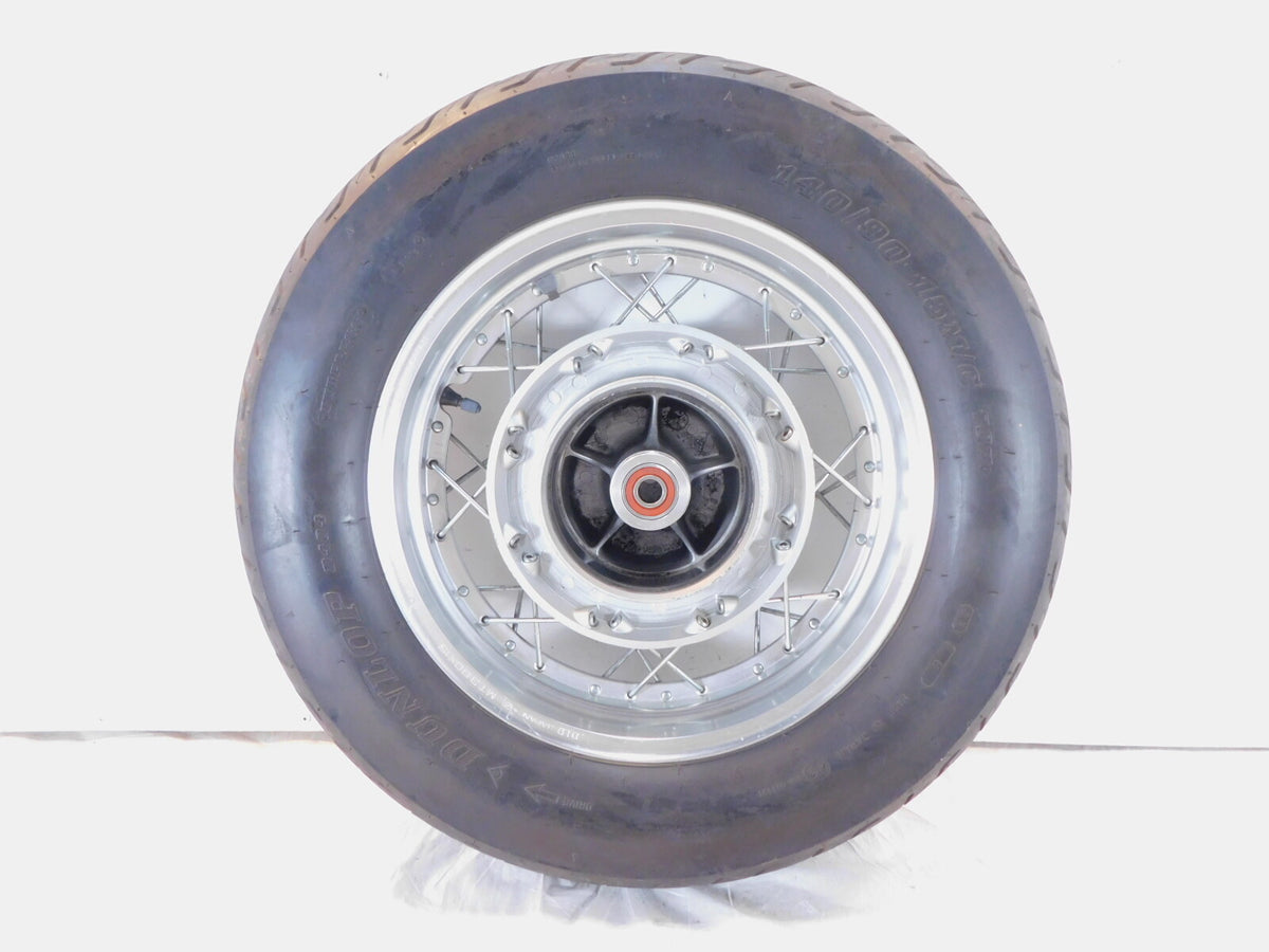 1986-1987 Honda Rebel 450 CMX450 CMX450C Laced Spoked Rear Back Wheel Rim & Tire - C3 Cycle
