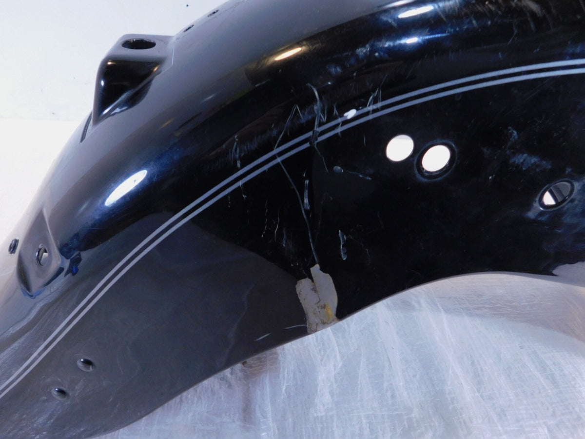 2010-2015 Harley Davidson FLSTN Softail Deluxe Black Rear Wheel Cover Fender - C3 Cycle