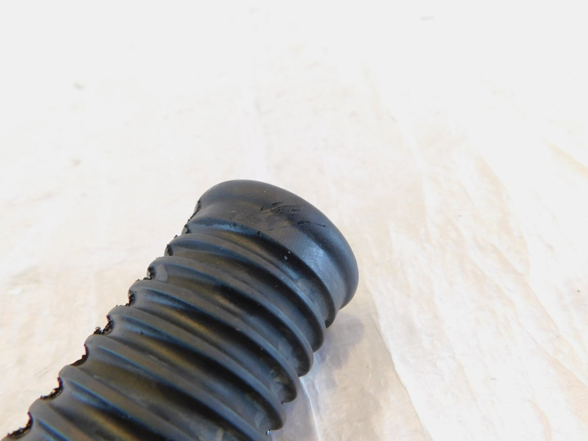 Harley Touring FXR Dyna Sportster & Softail Single Black Rubber Footpeg Footrest