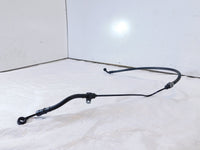 Harley Davidson Sportster 883 & 1200 Custom Front Wheel Black Brake Line Hose - C3 Cycle