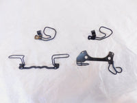 Yamaha V-Star 1100 XVS1100 Classic Silverado Cable Hose & Wire Guide Bracket Lot - C3 Cycle