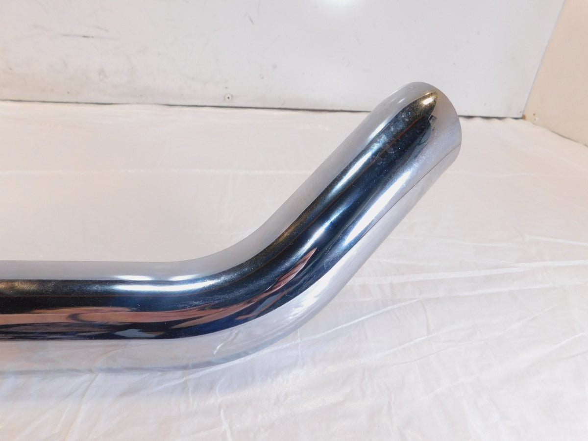 Harley Sportster 883 & 1200 Rear Chrome Exhaust Header Pipe Cover Heat Shield - C3 Cycle
