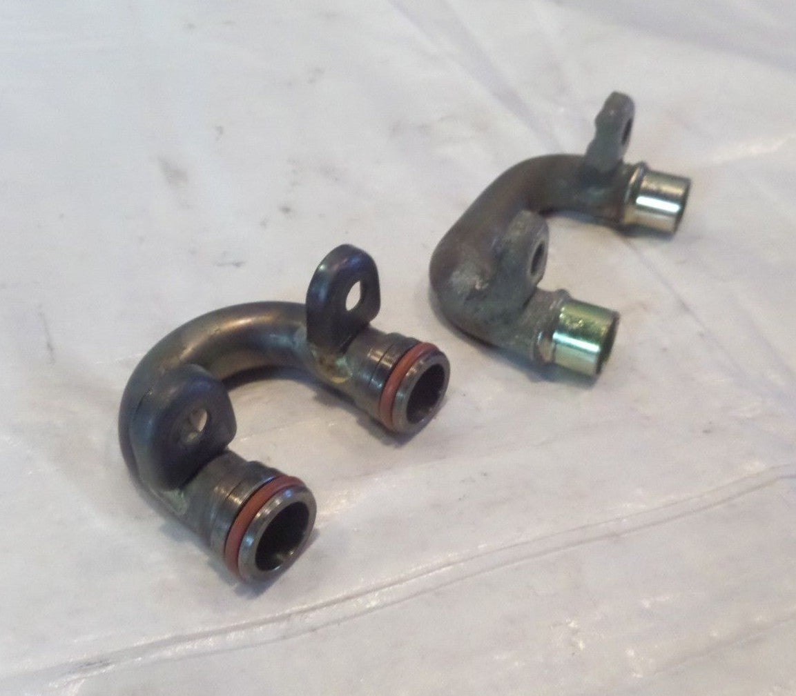 2001 & 2002 Yamaha YZFR6 R6 Engine Motor Crankcase & Oil Pump Hose Line Pipes - C3 Cycle