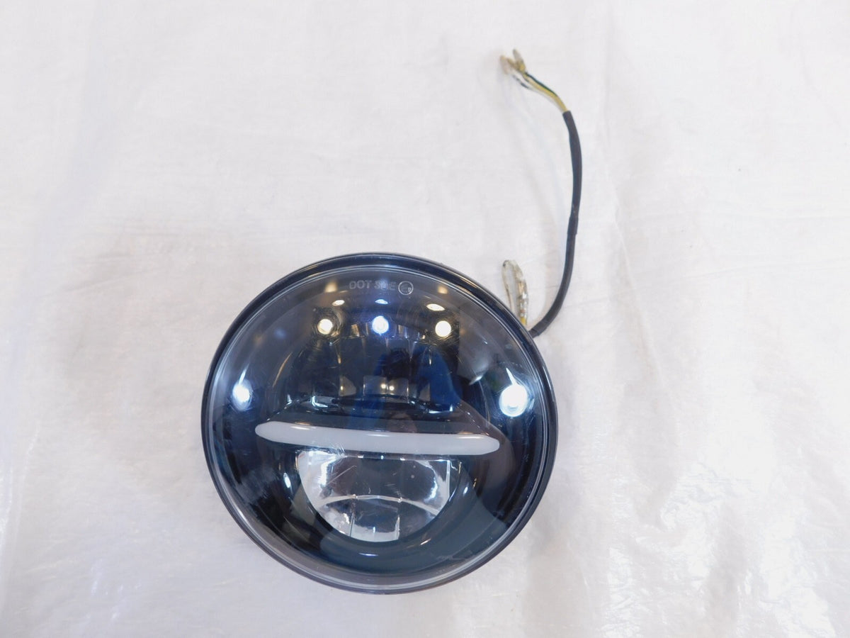 Harley Davidson Sportster Dyna Softail & FXR LED Front Headlight Headlamp - C3 Cycle