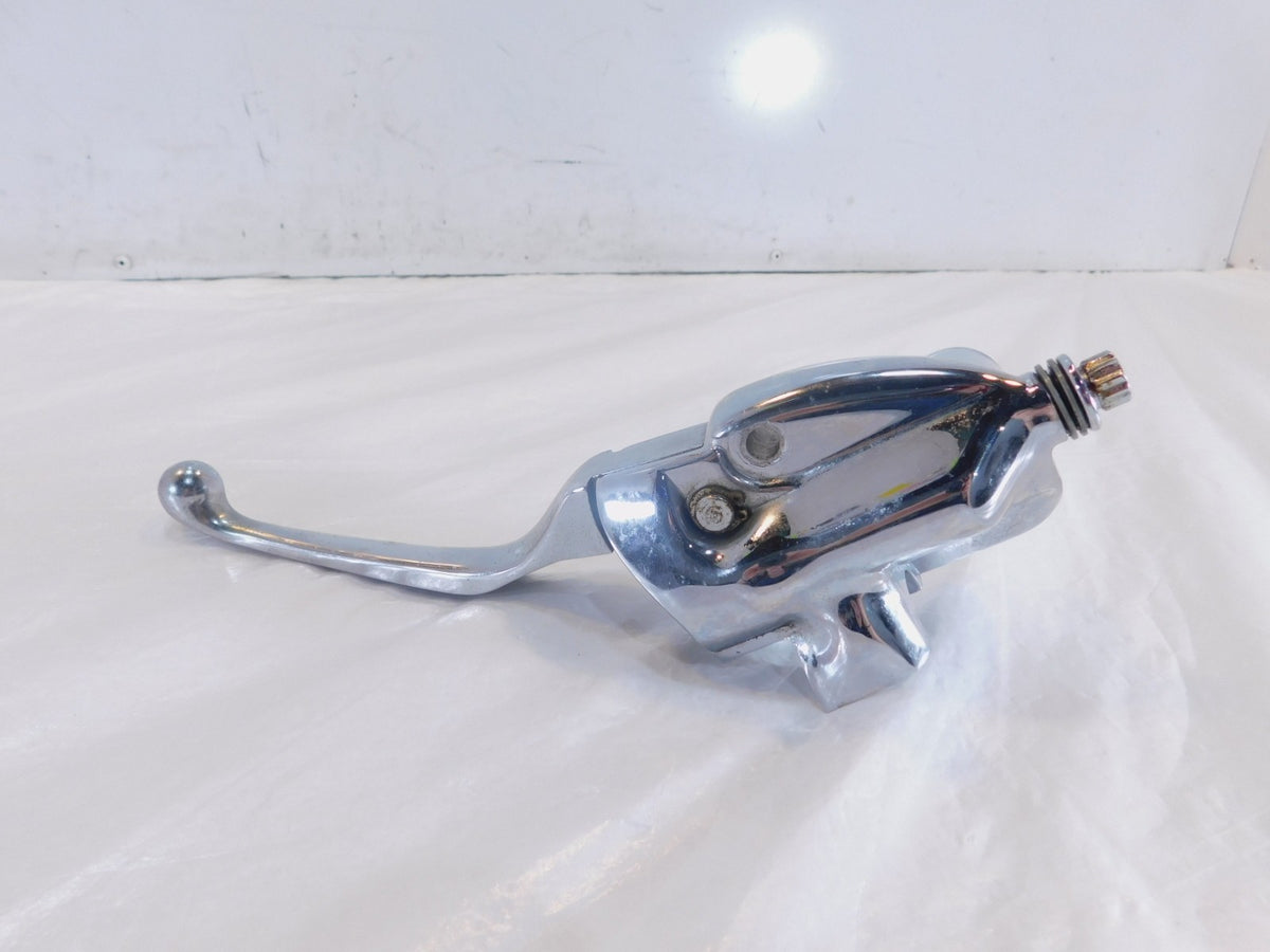 Harley Road King Electra Glide 11/16 Chrome Front Brake Master Cylinder w/ Cover - C3 Cycle