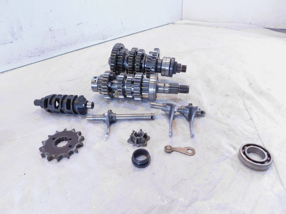 1991-1993 Kawasaki Ninja ZX6 ZX600 Transmission Gears Shifter Shift Drum & Forks - C3 Cycle