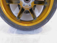 Buell XB9R XB12R Firebolt & Lightning & 1125R Gold Rear Wheel Rim & Tire - C3 Cycle
