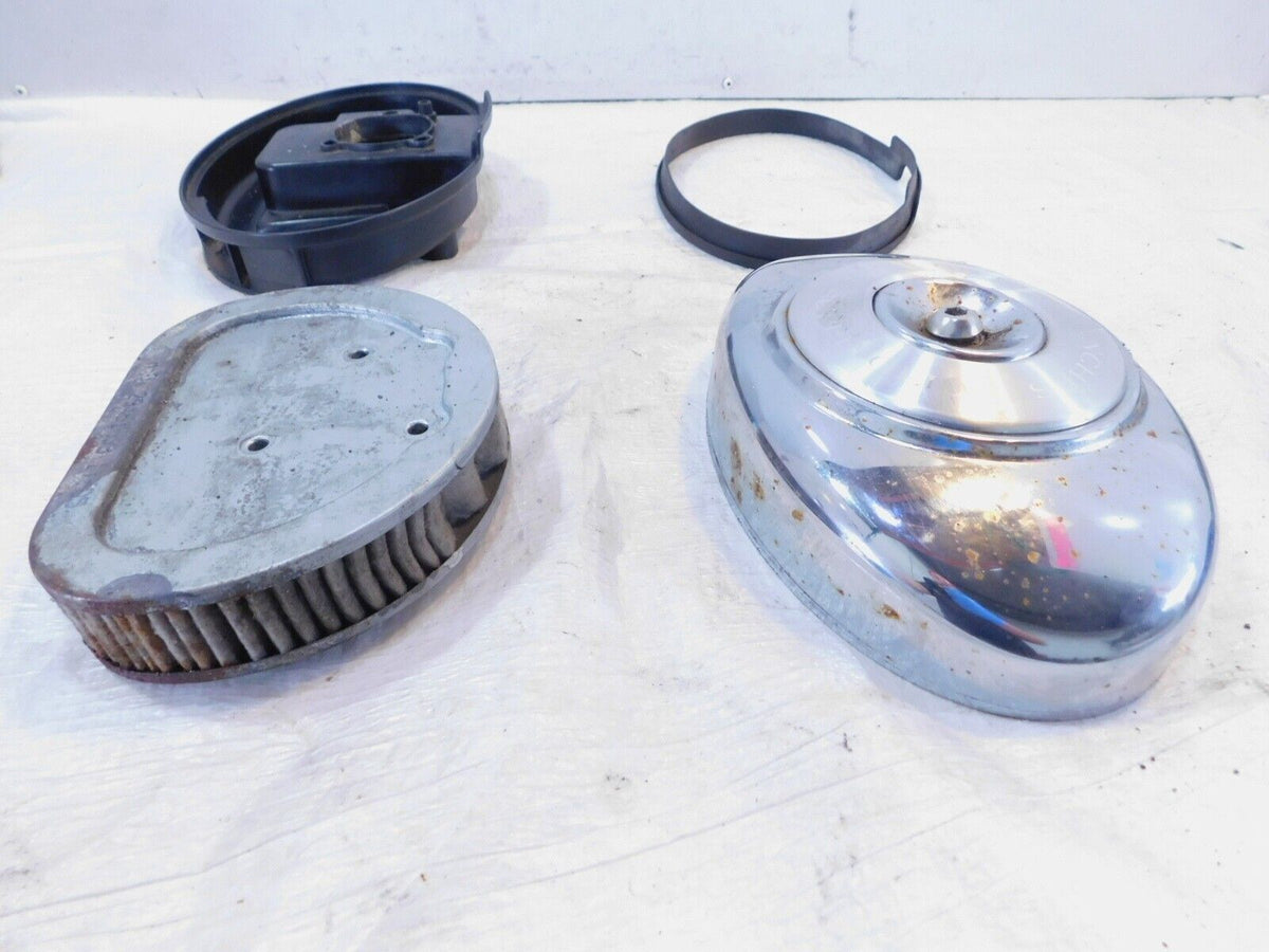 Harley Davidson Dyna Super Glide & Low Rider Air Cleaner Airbox and Backplate - C3 Cycle