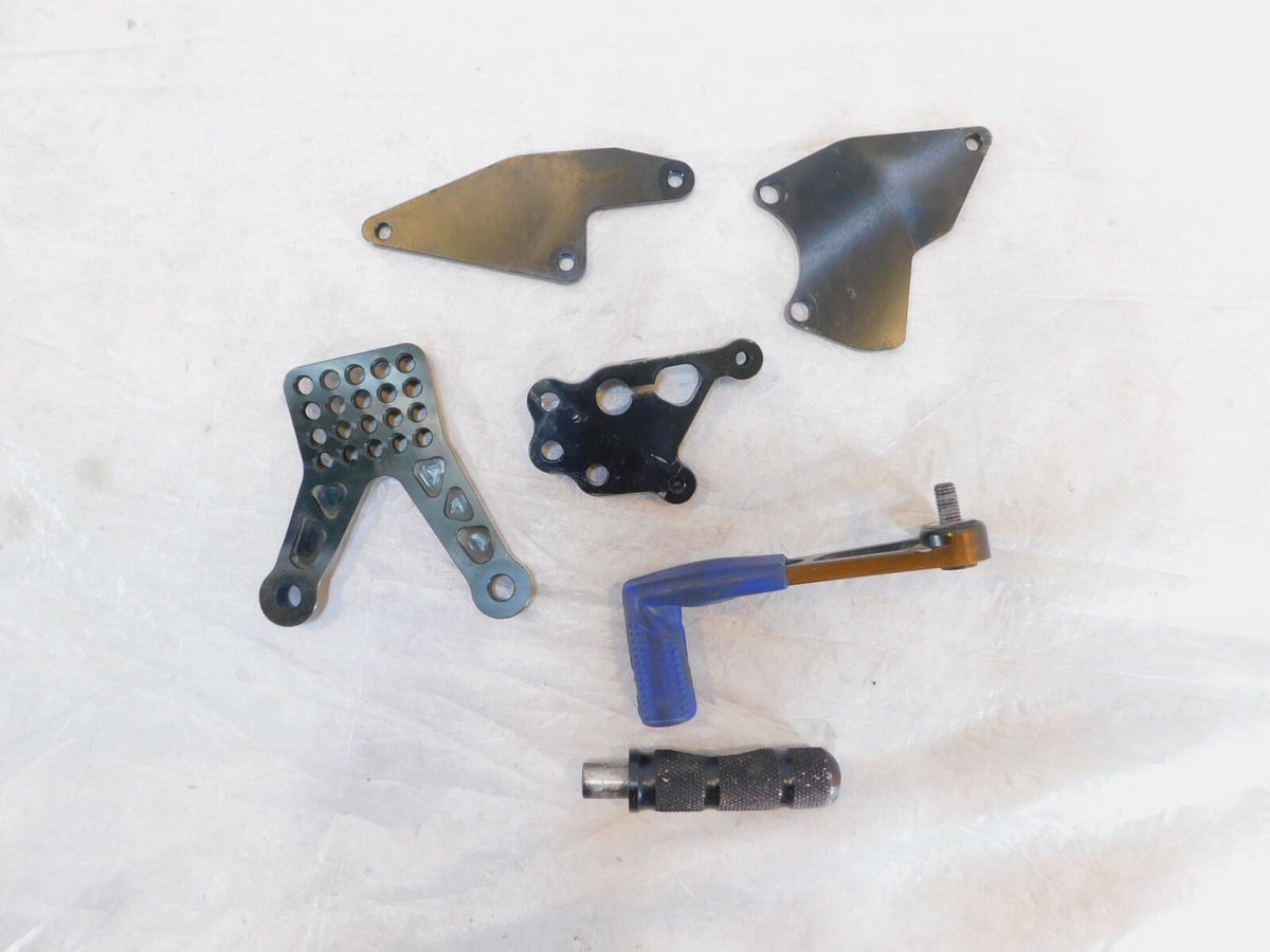 2005-2006 Kawasaki Ninja ZX-6R ZX636 Adjustable Rear Set Foot Peg Brake Shifter - C3 Cycle