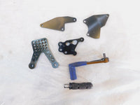 2005-2006 Kawasaki Ninja ZX-6R ZX636 Adjustable Rear Set Foot Peg Brake Shifter - C3 Cycle