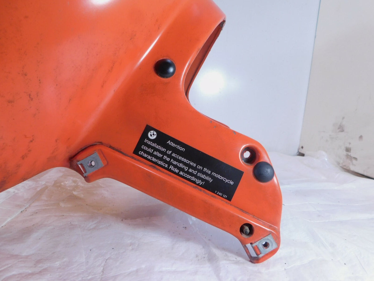 1997 97 BMW F650-ST F650ST Orange Gas Petrol Fuel Tank Cover Fairing Cowling - C3 Cycle