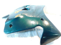 1991-1995 Triumph Trophy 4 1200 Green Left Lower Fairing Cowling Panel - C3 Cycle