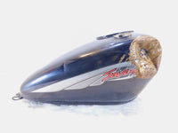 1996-2004 Suzuki Savage LS650 Black Gas Petrol Fuel Tank Reservoir Cell - Dented - C3 Cycle