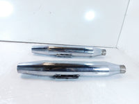 Harley Davidson Dyna Super Glide & Low Rider Chrome Exhaust Header Pipe Mufflers - C3 Cycle