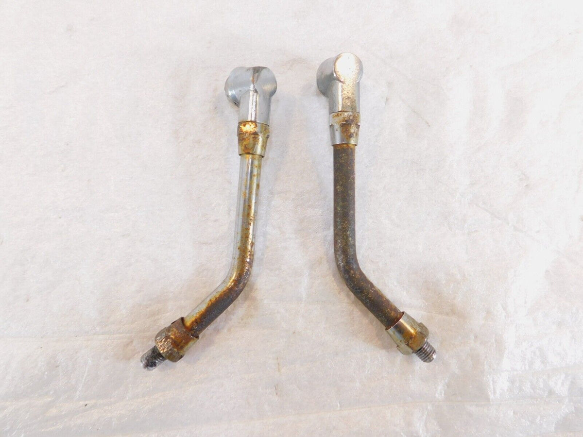 Honda VTX1800 1800 & Shadow 1100 Left/Right Hand Chrome Rear View Mirror Stems - C3 Cycle