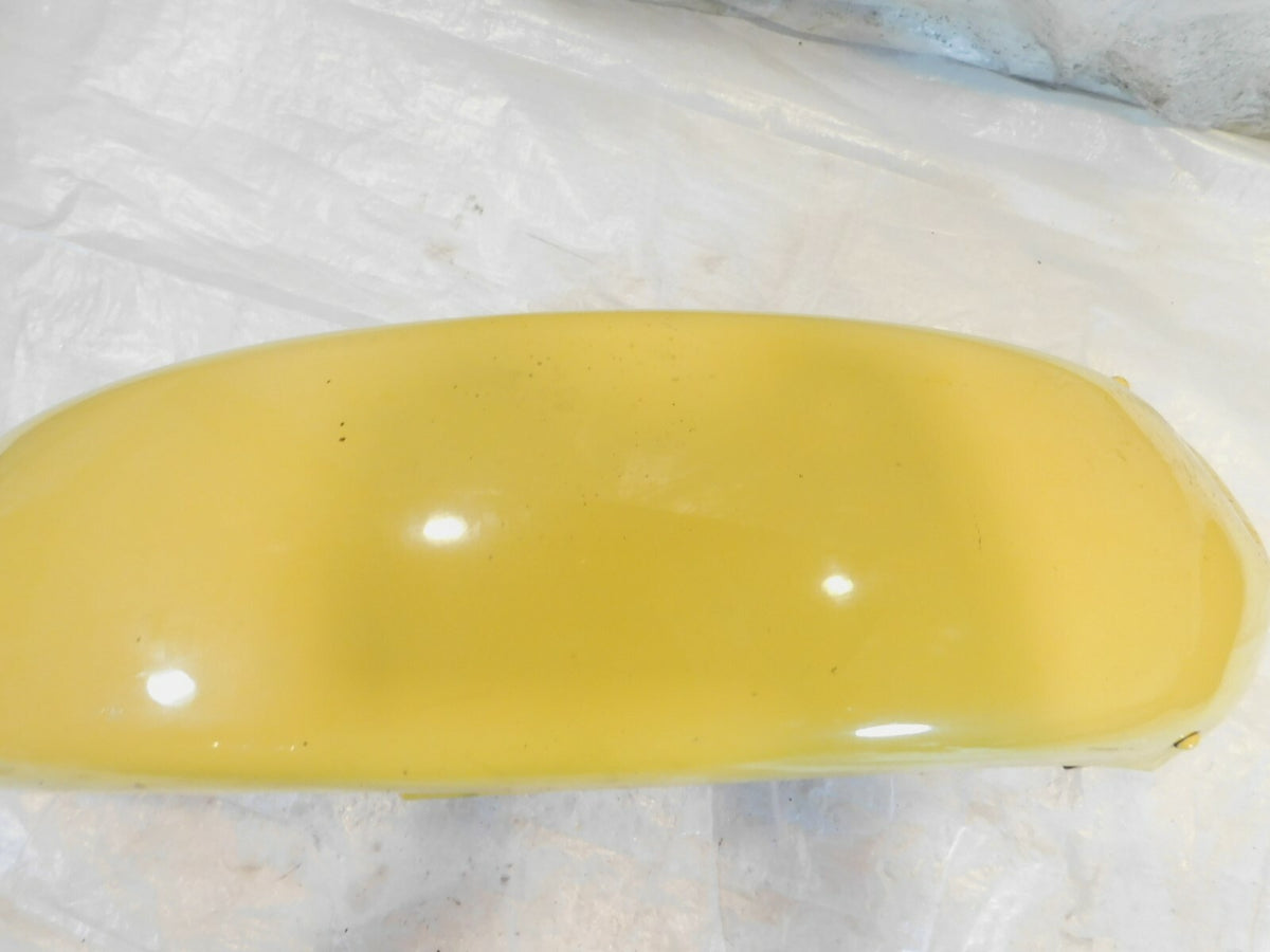 1996 & 1997 Kawasaki Vulcan 1500L Yellow Front Wheel Fender Mudguard - Dents - C3 Cycle