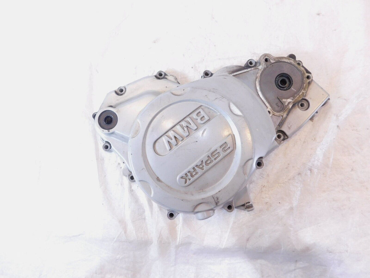 BMW Dakar F650GS & Scarver F650CS 2 Spark Silver Left Engine Motor Clutch Cover - C3 Cycle
