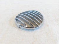 Piaggio Vespa LX LXV 50 125 150 Chrome Front Steering Column Cover Plug - C3 Cycle