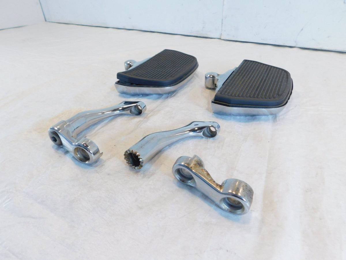 Harley Road King Electra Glide Highway Passenger Footboard Floorboard Brackets - C3 Cycle