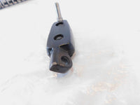 Harley Sportster 1200 Nightster 883 Iron & V-Rod Left Black Footpeg Footrest - C3 Cycle