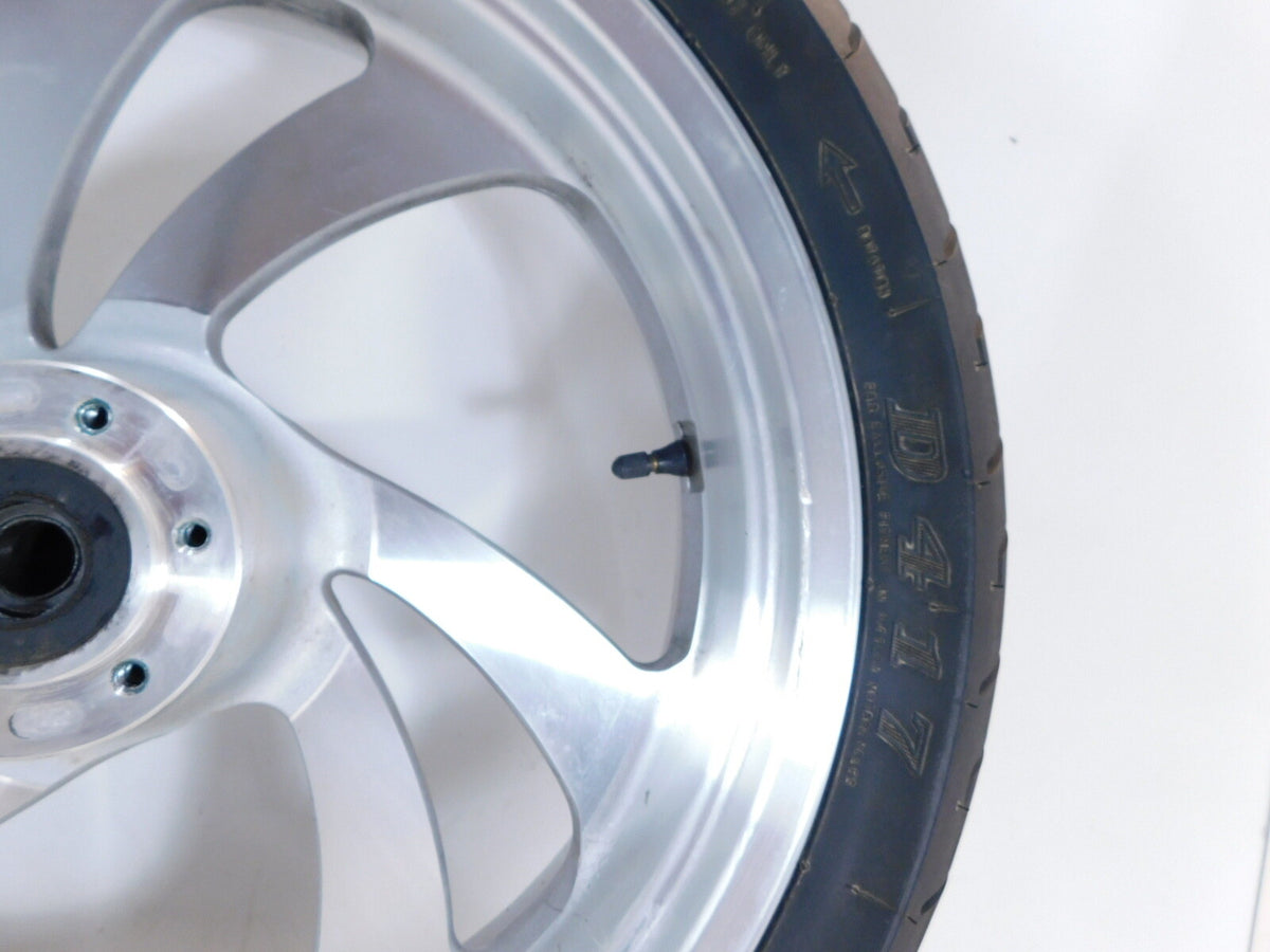 2004 2005 & 2006 Victory Kingpin California Front Cast Wheel Rim w/ Tire 18"x3" - C3 Cycle