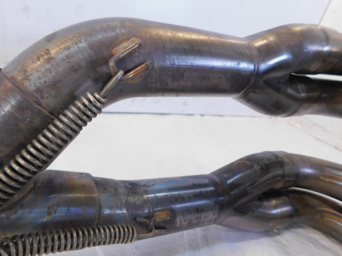 14-16 BMW S1000RR S1000-RR Exhaust Muffler System Manifold Header Pipe - Dented - C3 Cycle