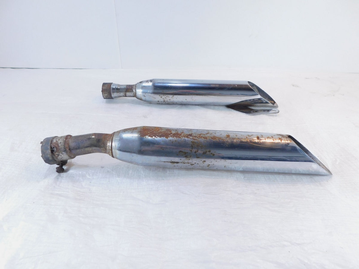 Honda VT1100 VT1100C Spirit Shadow 1100 Chrome Exhaust Header Pipe Mufflers - C3 Cycle