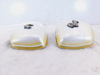 Yamaha Virago XV700 700 1100 XV1100 White Left/Right Side Frame Cover Panels - C3 Cycle