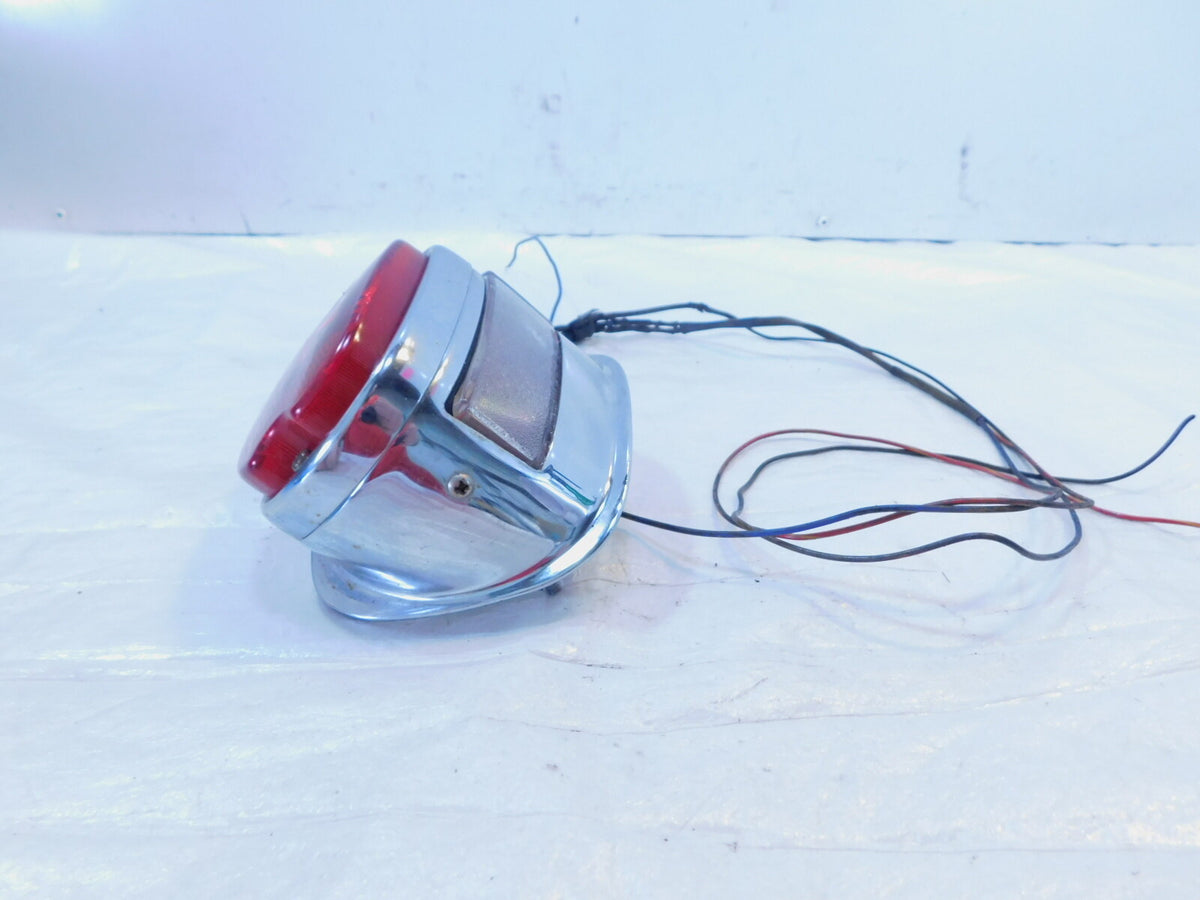 2001 01 Titan Phoenix ZRM ZSX Rear Fender Tail Brake Light Lamp w/ Chrome Visor - C3 Cycle