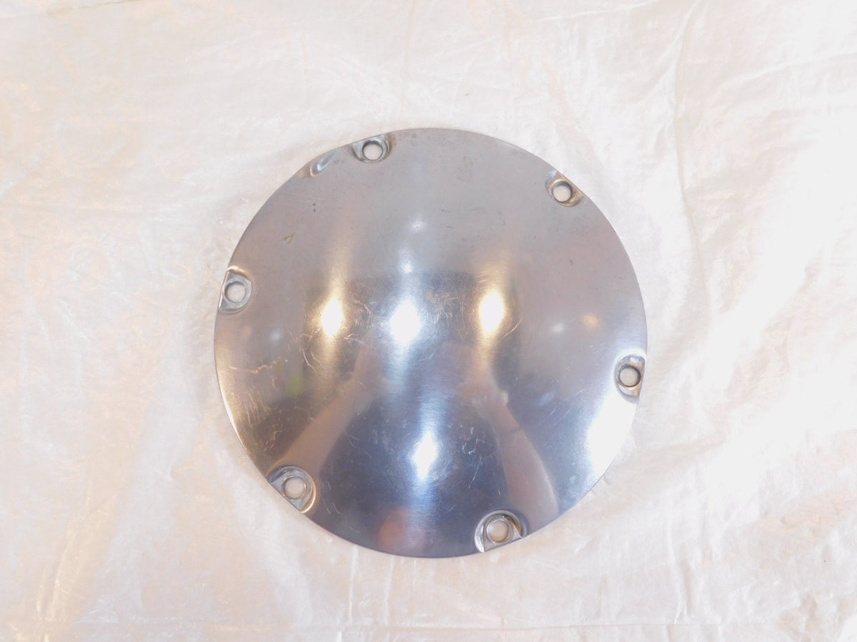 Harley Sportster 883 1200 Left Engine Chrome Clutch Inspection Derby Cover - C3 Cycle