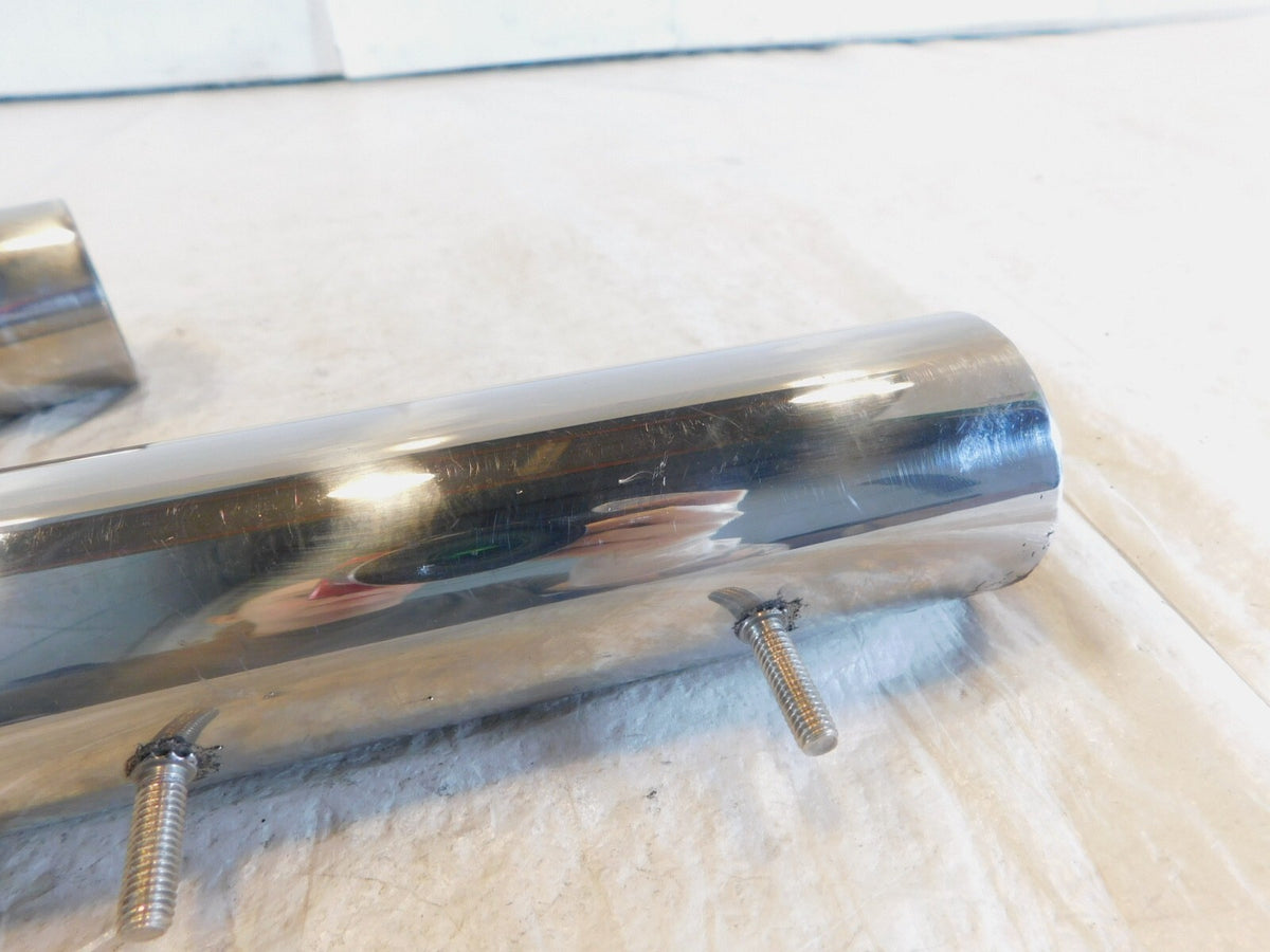 1998-2003 Triumph Thunderbird Sport 900 Pair Chrome Front Fork Cover Trim - C3 Cycle