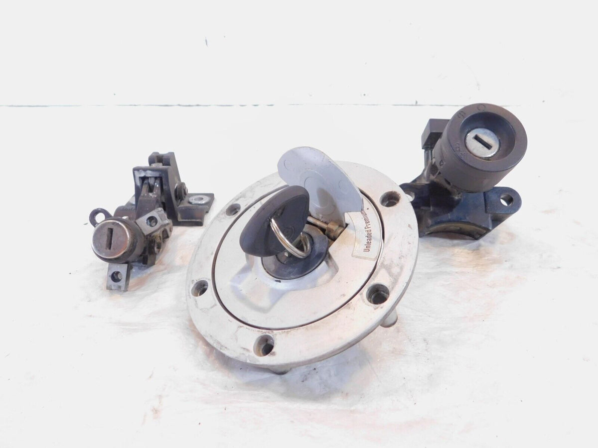 2006-2008 BMW K1200GT Ignition Switch Seat Steering Lock & Fuel Tank Cap Key Set - C3 Cycle