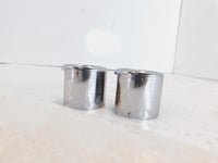 1986 1987 Harley Davidson Sportster XLH 1100 Chrome Upper Top Shock Bolt Covers - C3 Cycle