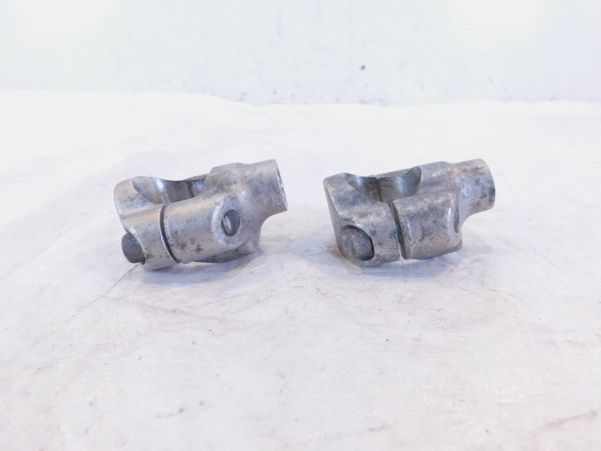 02-08 Harley Screamin Eagle CVO Road King FLHRSE 1-1/4" Handlebar Riser Clamps - C3 Cycle