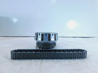 1978-1979 Yamaha XS750 XS750S Special Clutch Basket Hub w/ Plates & Drive Chain - C3 Cycle