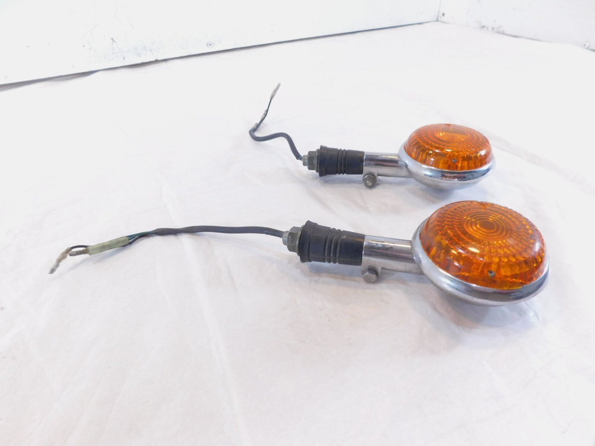 Yamaha VMax 1200 Virago 750 VStar 250 Front Turn Signal Flasher Indicator Lights - C3 Cycle