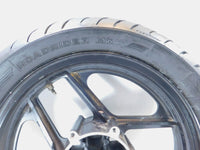 1986 & 1987 Kawasaki Ninja 1000 1000R ZX1000 GPZ Black Front Wheel Rim & Tire - C3 Cycle