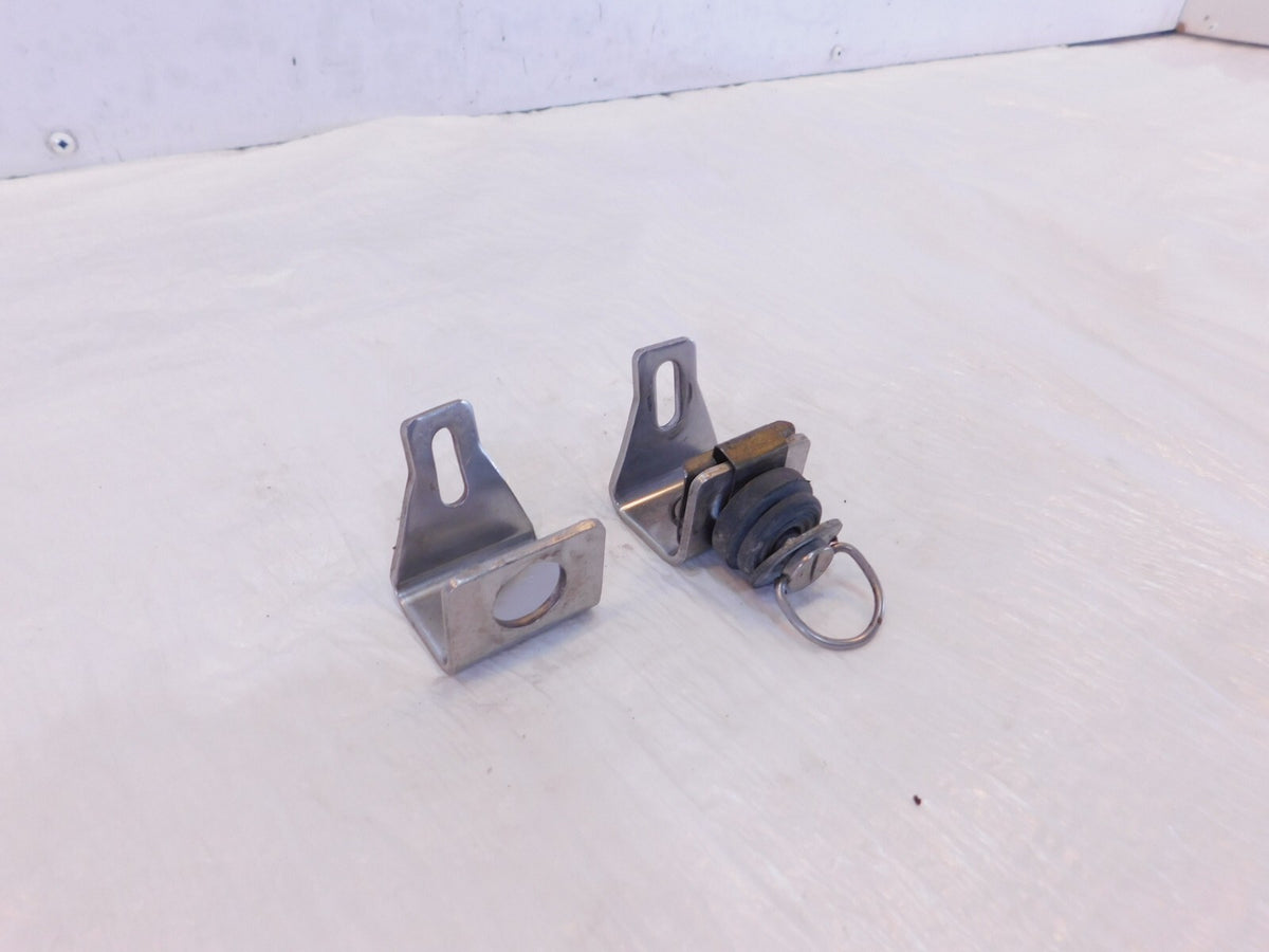 Harley Touring Road King Electra Glide Quick Release Front Saddlebag Brackets - C3 Cycle