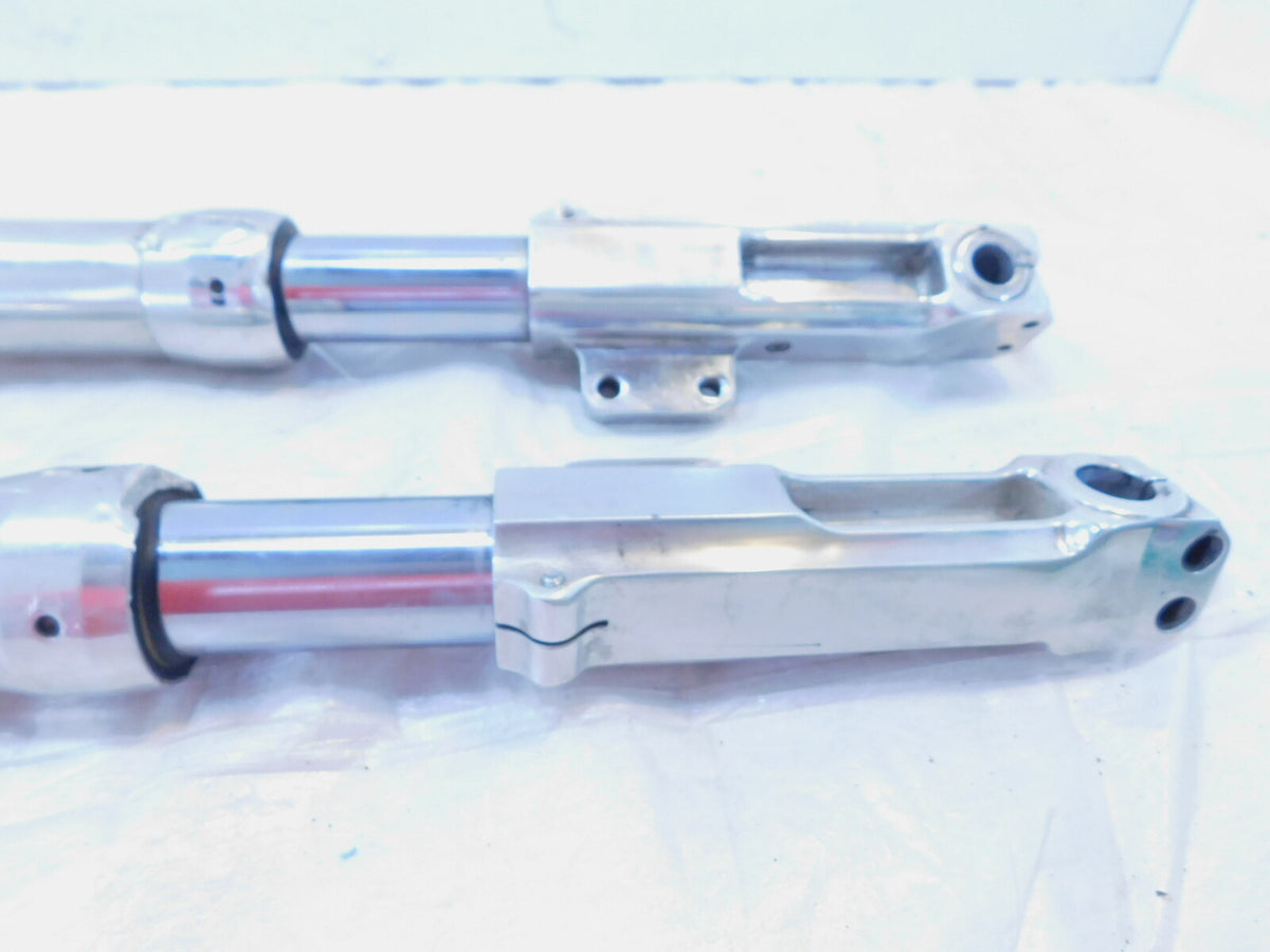 2001 Titan Phoenix ZRM ZSX Left & Right Inverted Front End Frok Leg Tubes - Bent - C3 Cycle