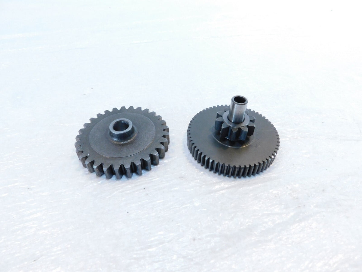 1998-2009 Honda VFR800 Interceptor 800 Engine Starter Motor Drive Idler Gears - C3 Cycle