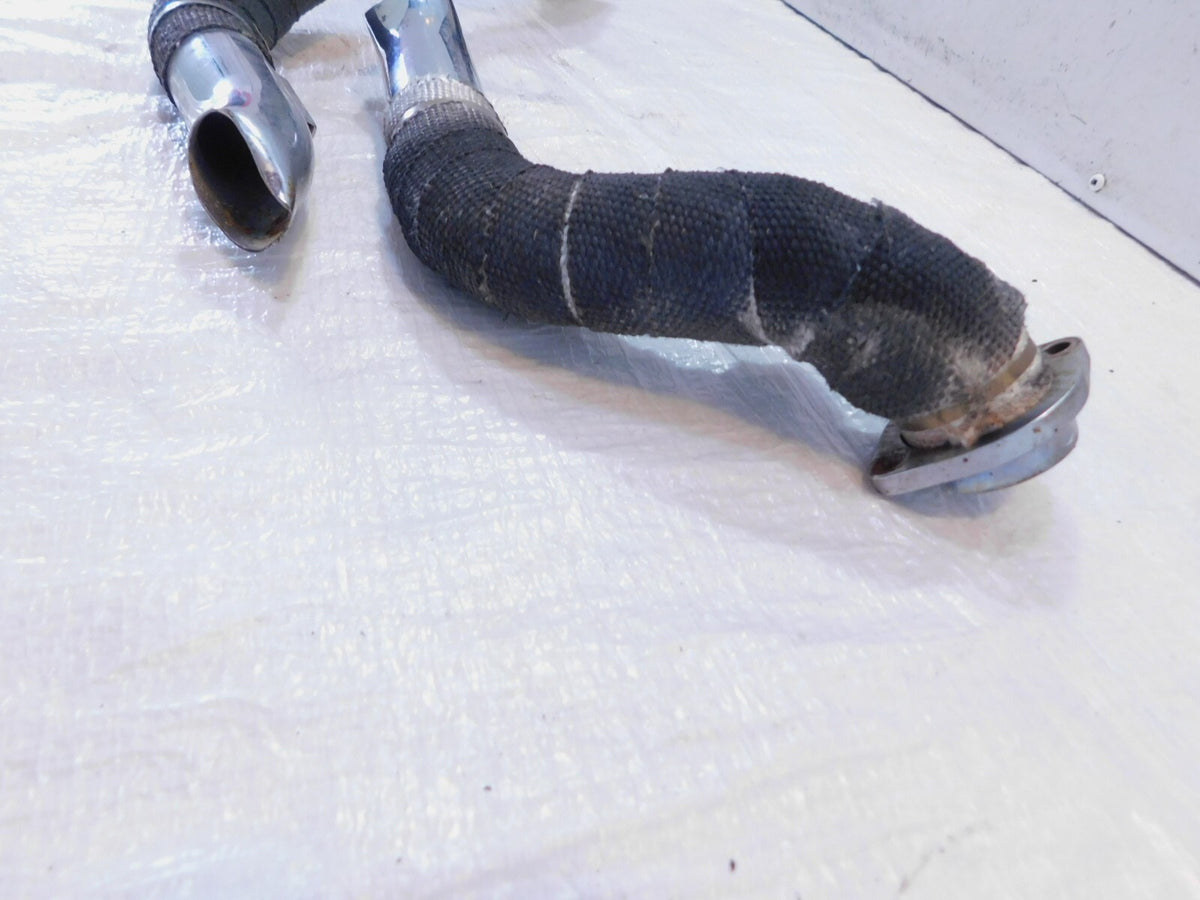 Harley Davidson Softail Heritage Custom Chrome Exhaust Pipe System - C3 Cycle