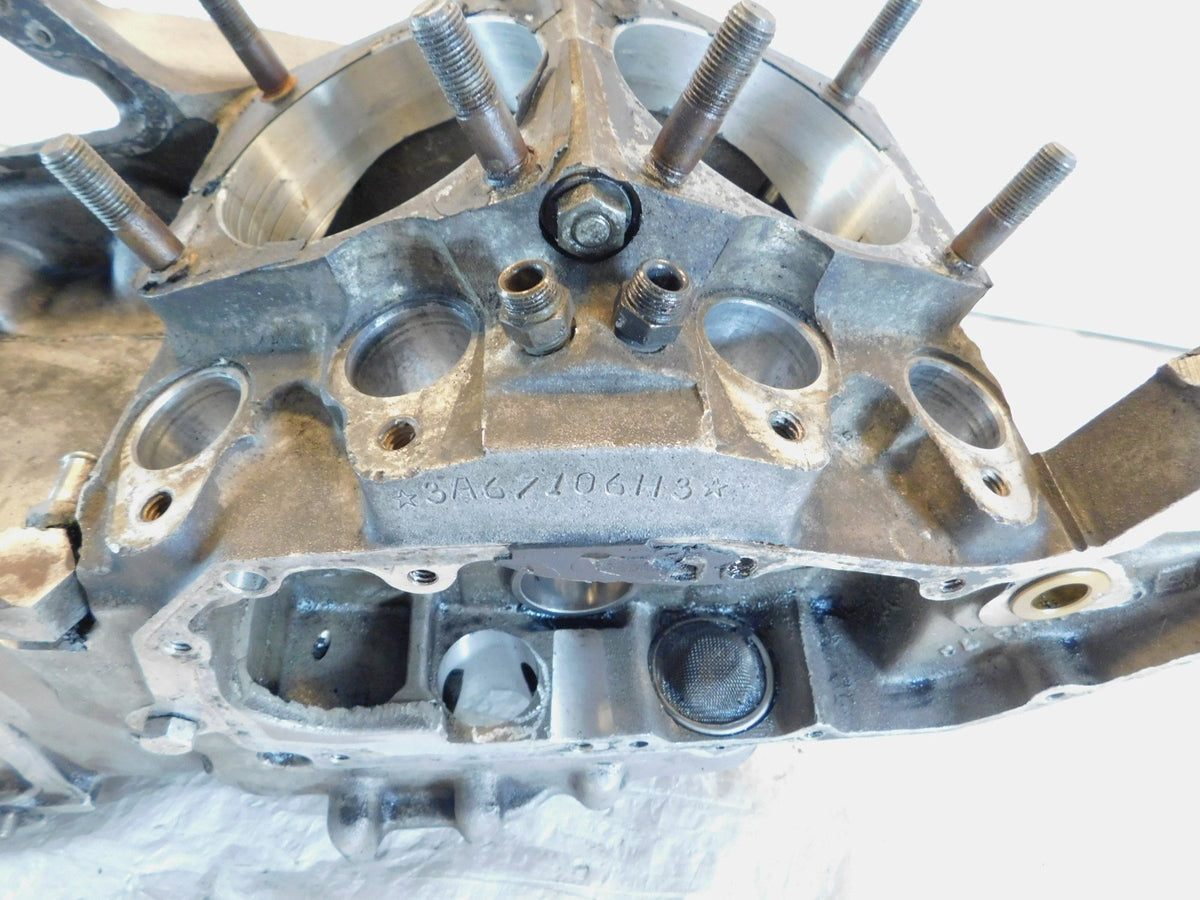 1974-1976 Harley Davidson Ironhead Sportster 1000 Engine Motor Crankcase Cases - C3 Cycle