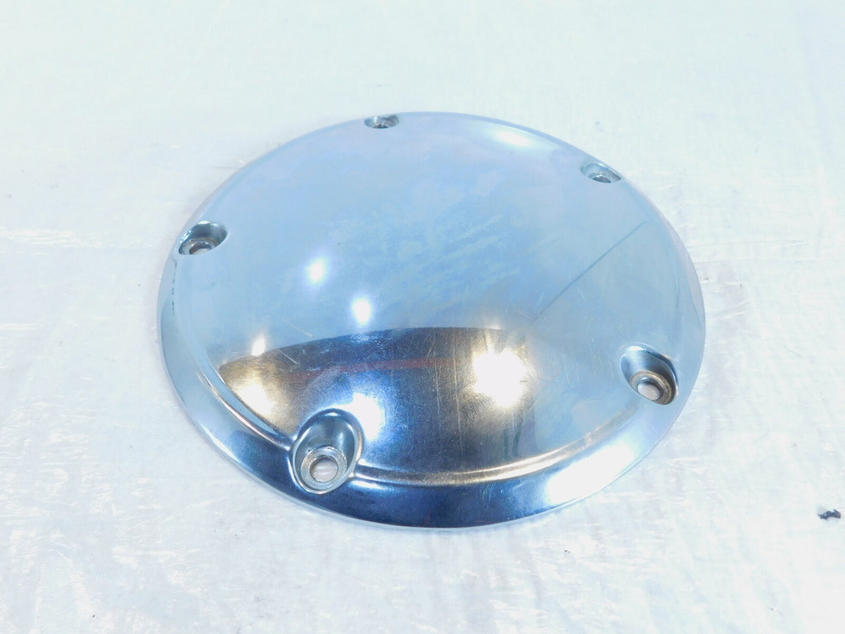 Harley Davidson Twin Cam Touring Dyna Softail Chrome Derby Clutch Cover 60668-99 - C3 Cycle